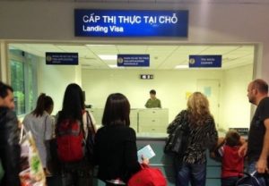 越南胡志明市机场落地签证办公室